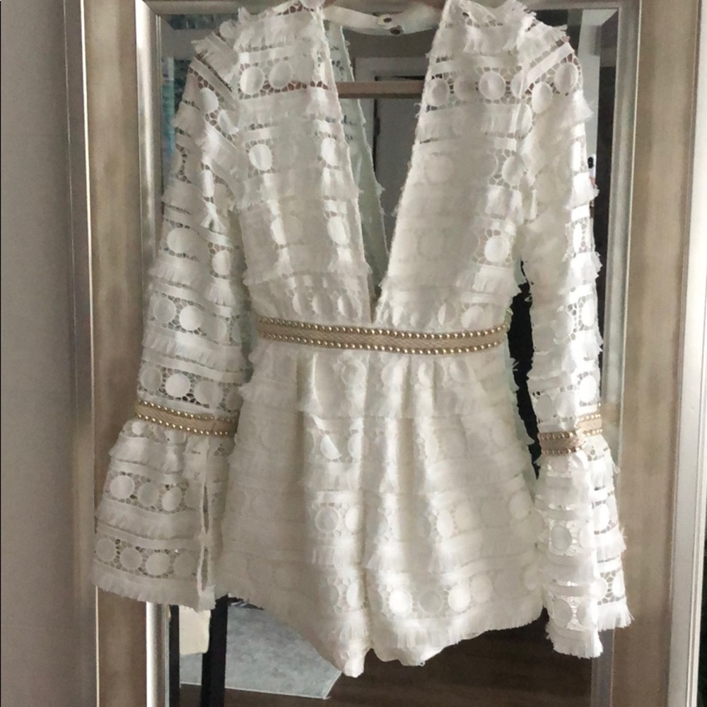 White romper
